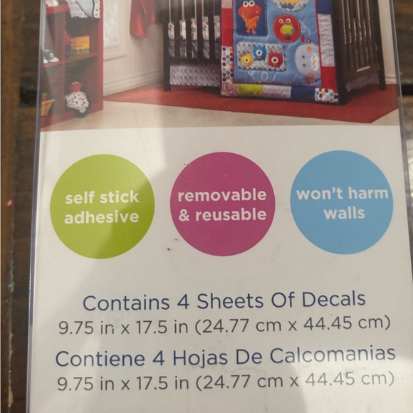 Graco Baby Monsters Wall Decals - Colorful and Fun - Picture 2 of 5